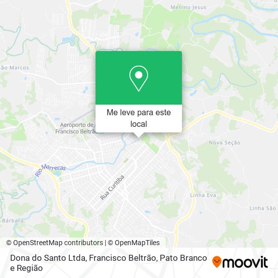 Dona do Santo Ltda mapa