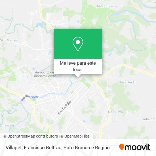 Villapet mapa