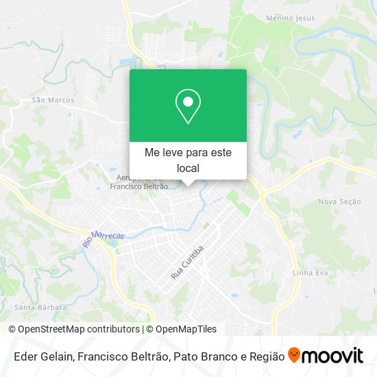 Eder Gelain mapa