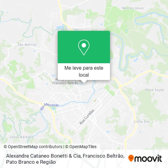 Alexandre Cataneo Bonetti & Cia mapa