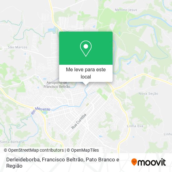 Derleideborba mapa