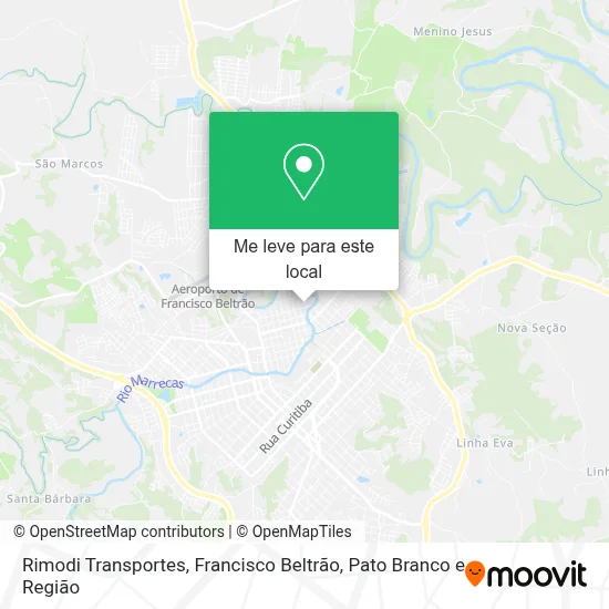 Rimodi Transportes mapa