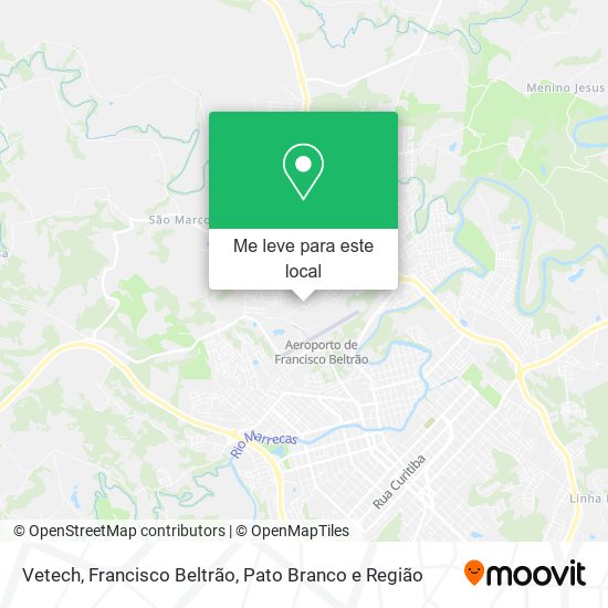 Vetech mapa