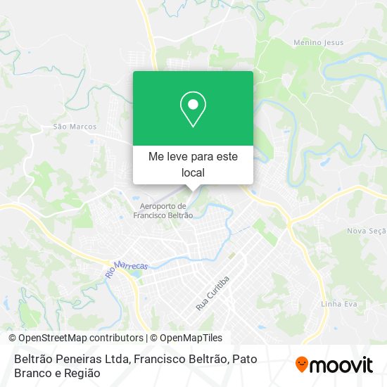 Beltrão Peneiras Ltda mapa