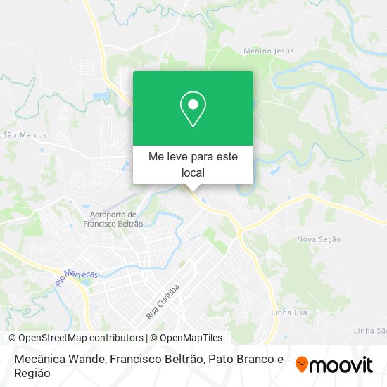 Mecânica Wande mapa