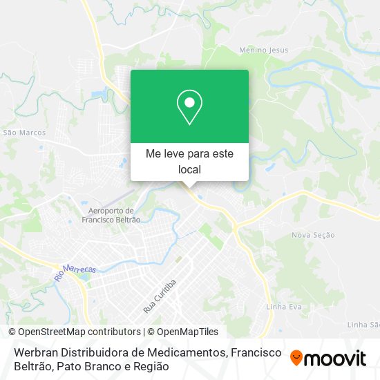 Werbran Distribuidora de Medicamentos mapa