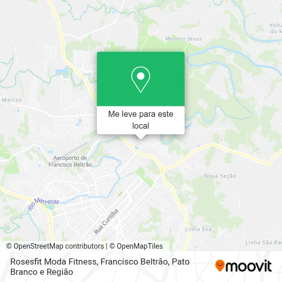 Rosesfit Moda Fitness mapa