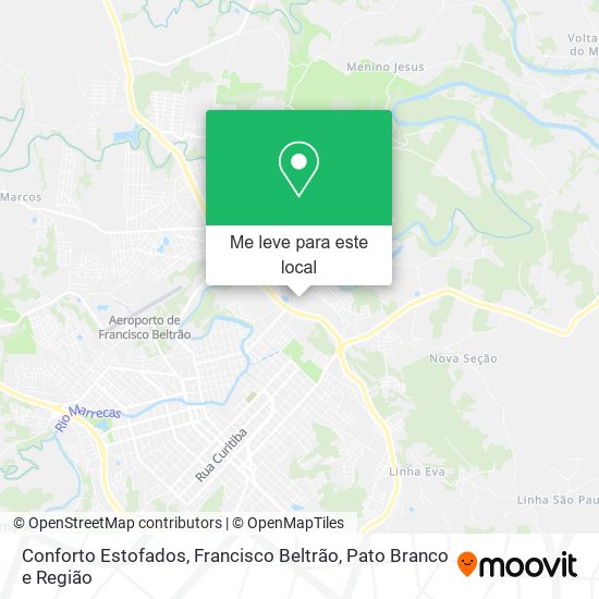 Conforto Estofados mapa