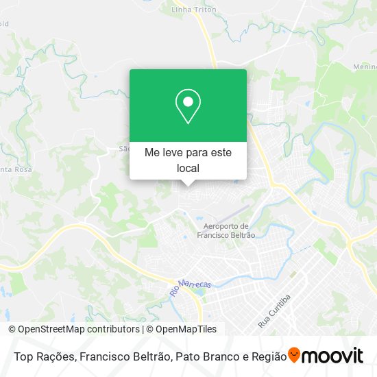 Top Rações mapa