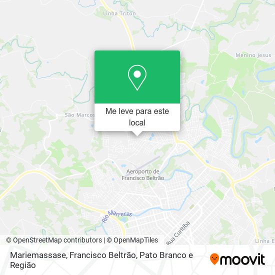 Mariemassase mapa