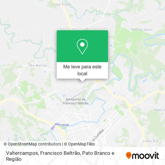 Valtercampos mapa