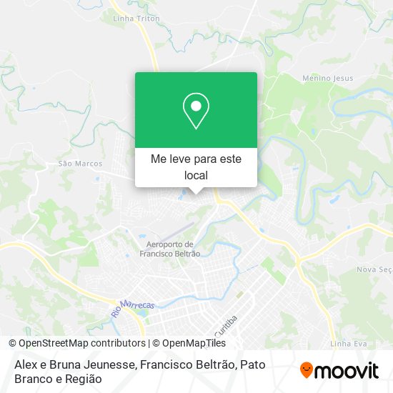 Alex e Bruna Jeunesse mapa