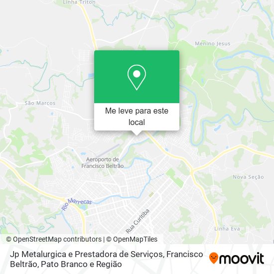 Jp Metalurgica e Prestadora de Serviços mapa