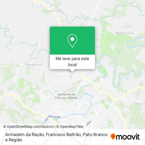 Armazem da Ração mapa