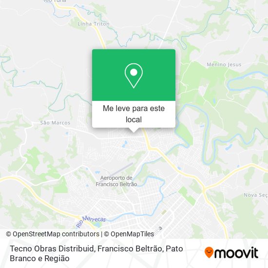 Tecno Obras Distribuid mapa