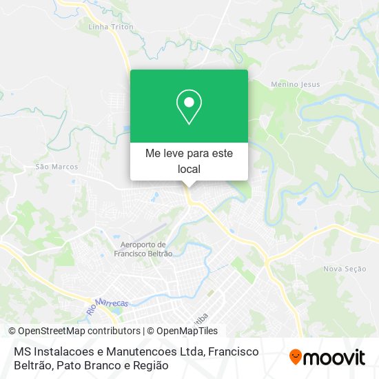 MS Instalacoes e Manutencoes Ltda mapa