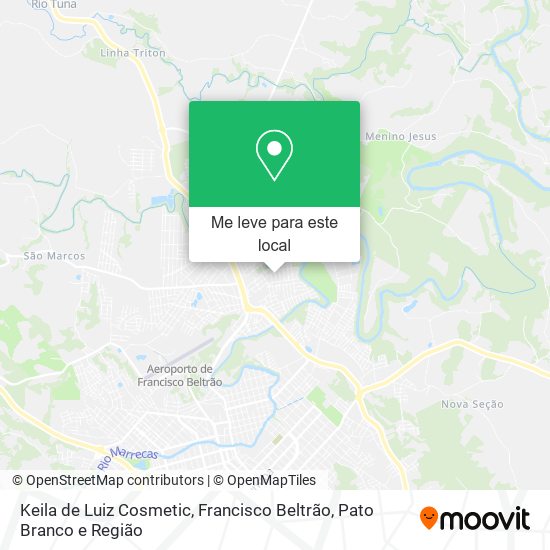 Keila de Luiz Cosmetic mapa