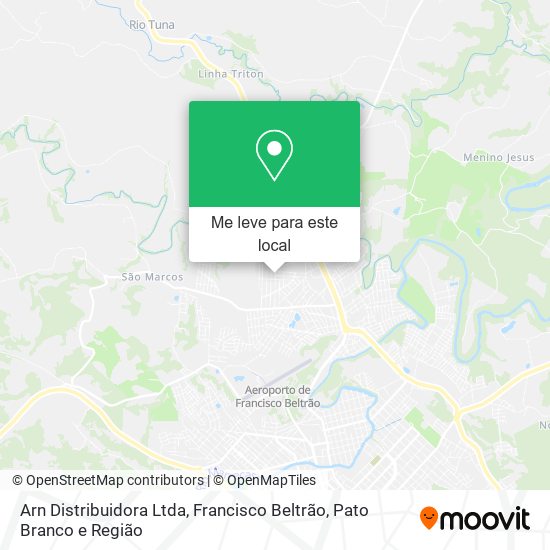 Arn Distribuidora Ltda mapa