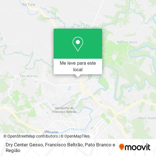 Dry Center Gesso mapa