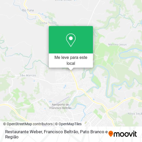 Restaurante Weber mapa