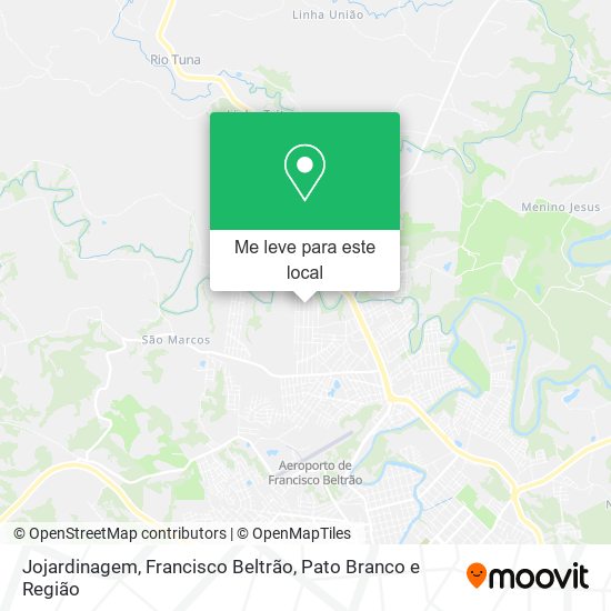 Jojardinagem mapa