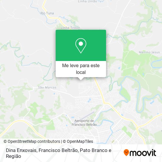Dina Enxovais mapa