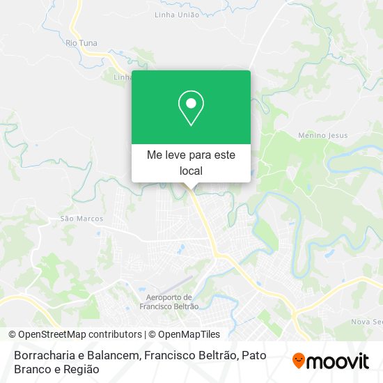 Borracharia e Balancem mapa