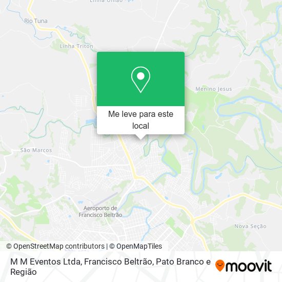 M M Eventos Ltda mapa