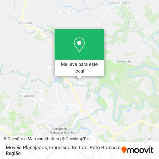 Moveis Planejados mapa