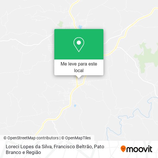 Loreci Lopes da Silva mapa