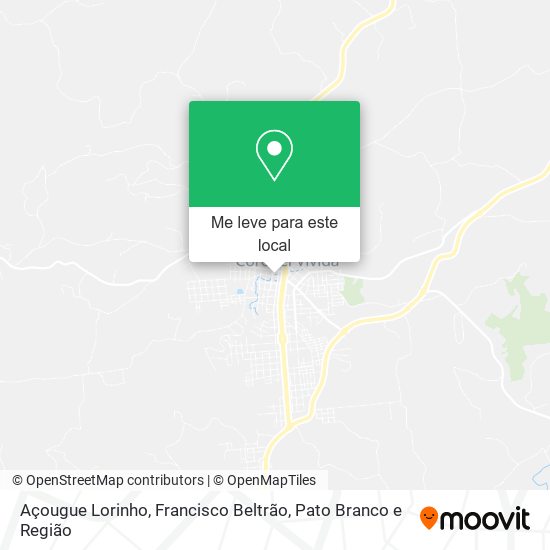 Açougue Lorinho mapa