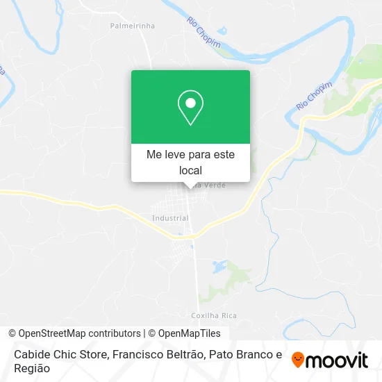 Cabide Chic Store mapa