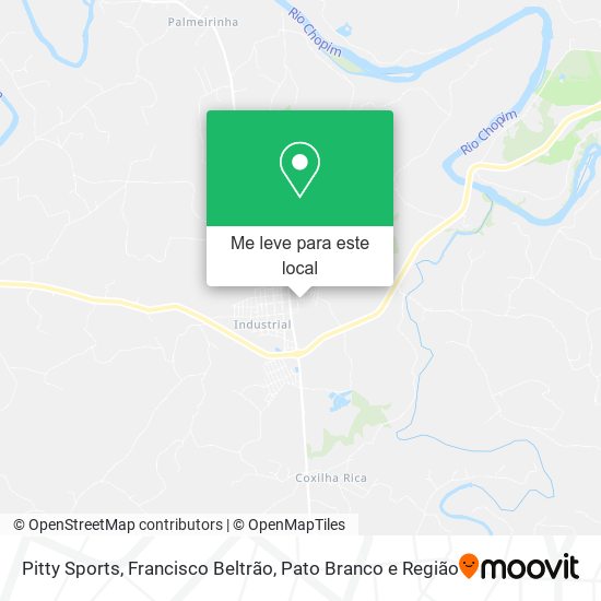 Pitty Sports mapa