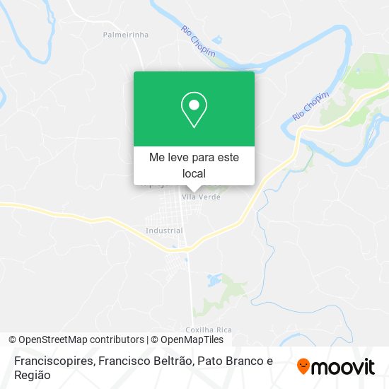 Franciscopires mapa