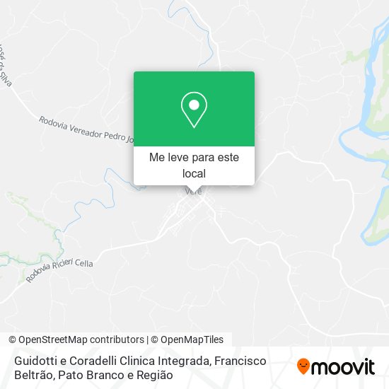 Guidotti e Coradelli Clinica Integrada mapa