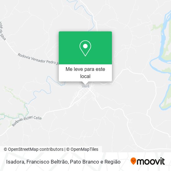 Isadora mapa