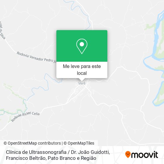 Clínica de Ultrassonografia / Dr. João Guidotti mapa