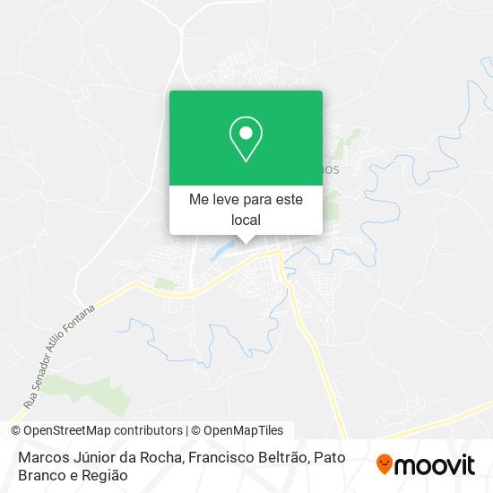 Marcos Júnior da Rocha mapa