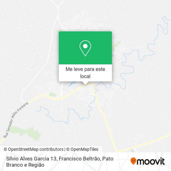 Sílvio Alves Garcia 13 mapa