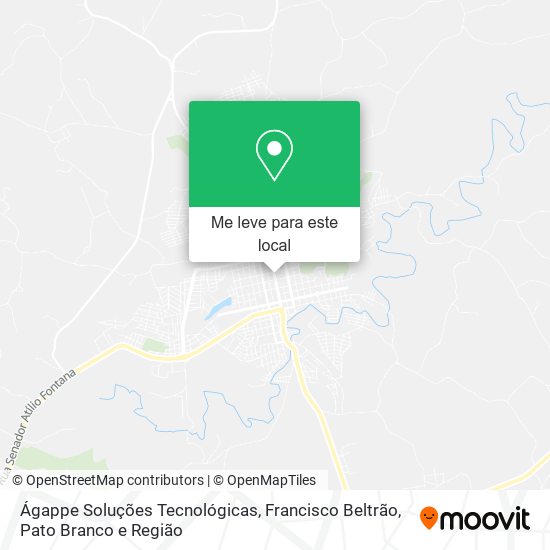 Ágappe Soluções Tecnológicas mapa