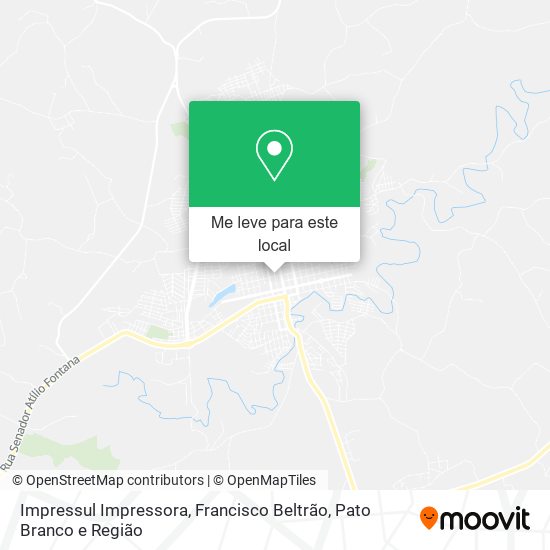 Impressul Impressora mapa