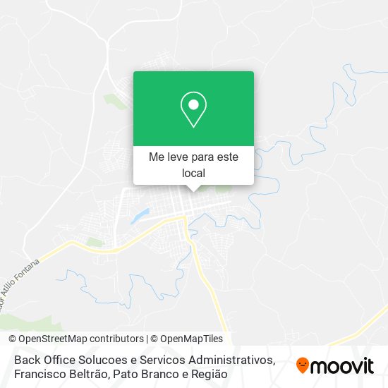 Back Office Solucoes e Servicos Administrativos mapa