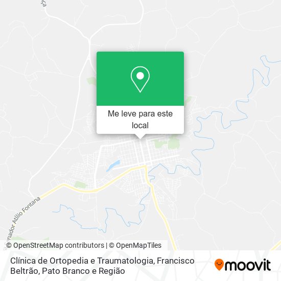 Clínica de Ortopedia e Traumatologia mapa