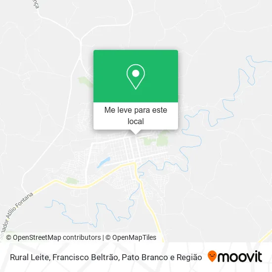 Rural Leite mapa