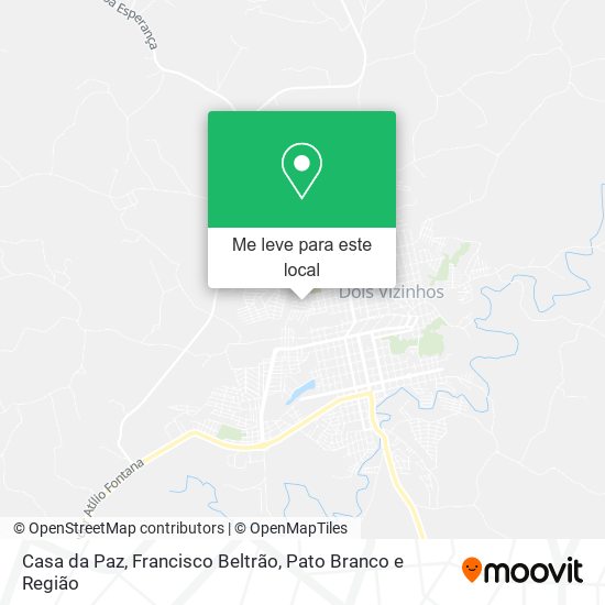 Casa da Paz mapa