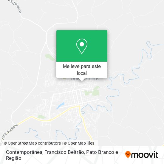 Contemporânea mapa