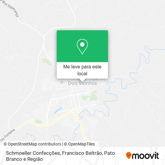 Schmoeller Confecções mapa