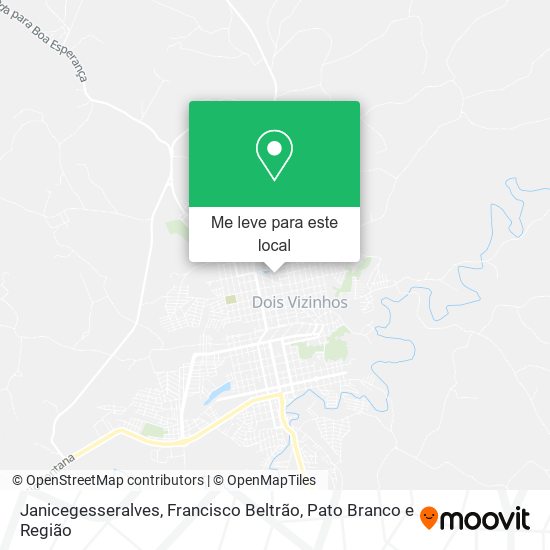 Janicegesseralves mapa