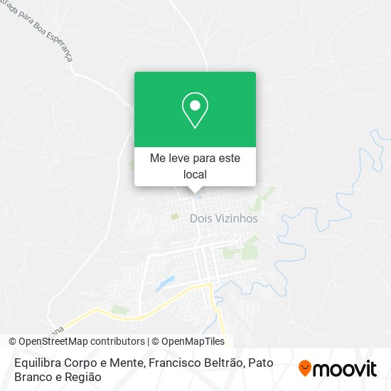 Equilibra Corpo e Mente mapa