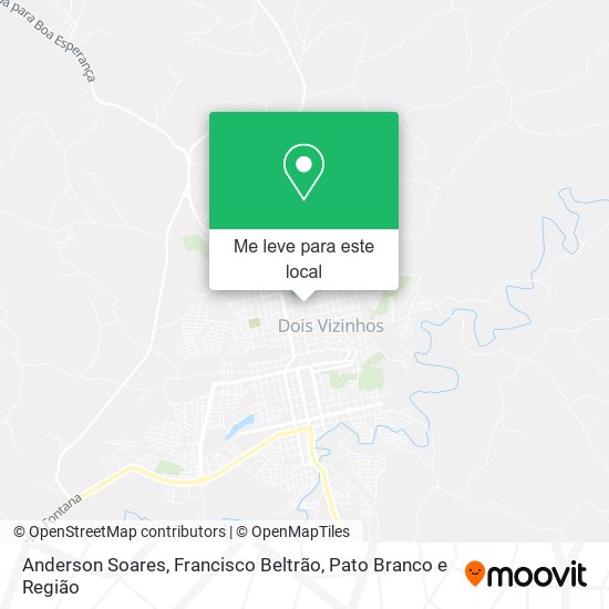 Anderson Soares mapa